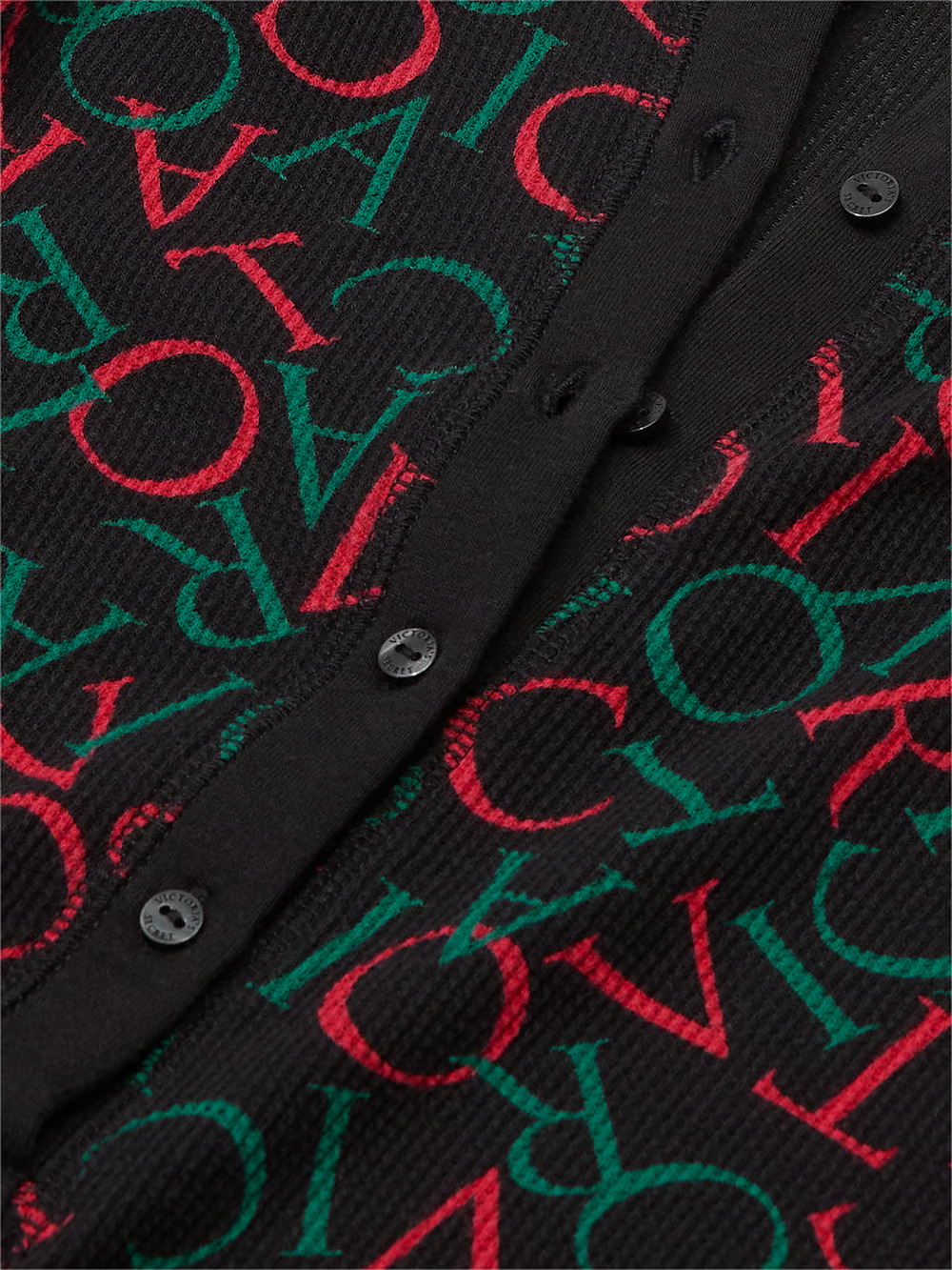 Pigiama Termico Corto, BLACK TOSSED  LOGO, large